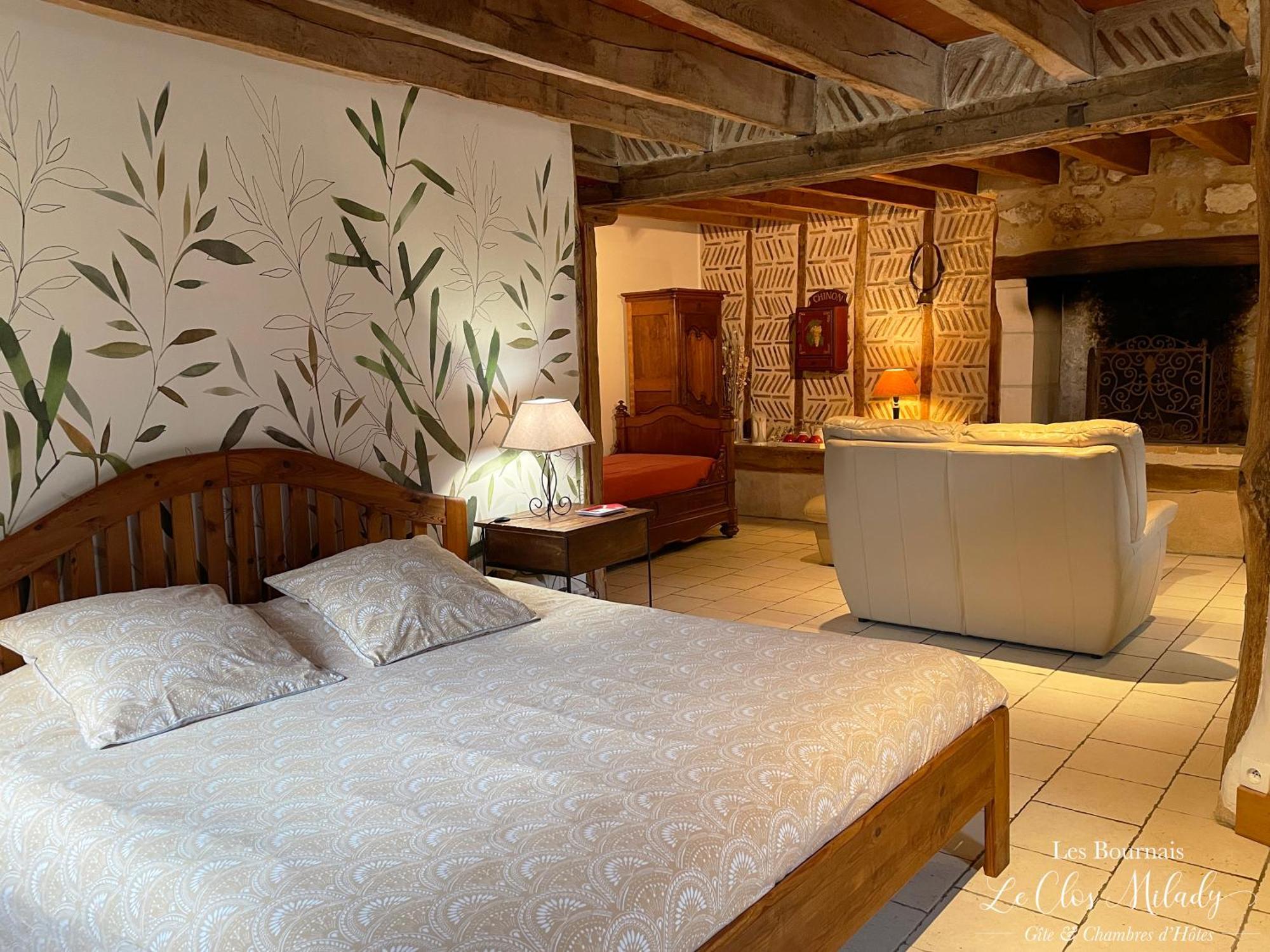 Chambres D'Hotes Les Bournais - Le Clos Milady L'Ile-Bouchard Luaran gambar