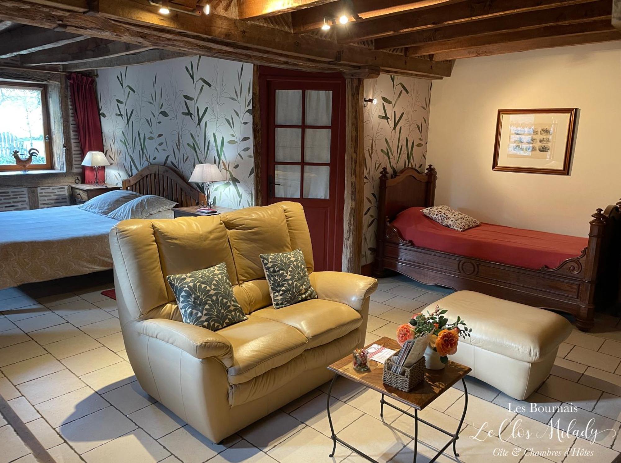 Chambres D'Hotes Les Bournais - Le Clos Milady L'Ile-Bouchard Luaran gambar