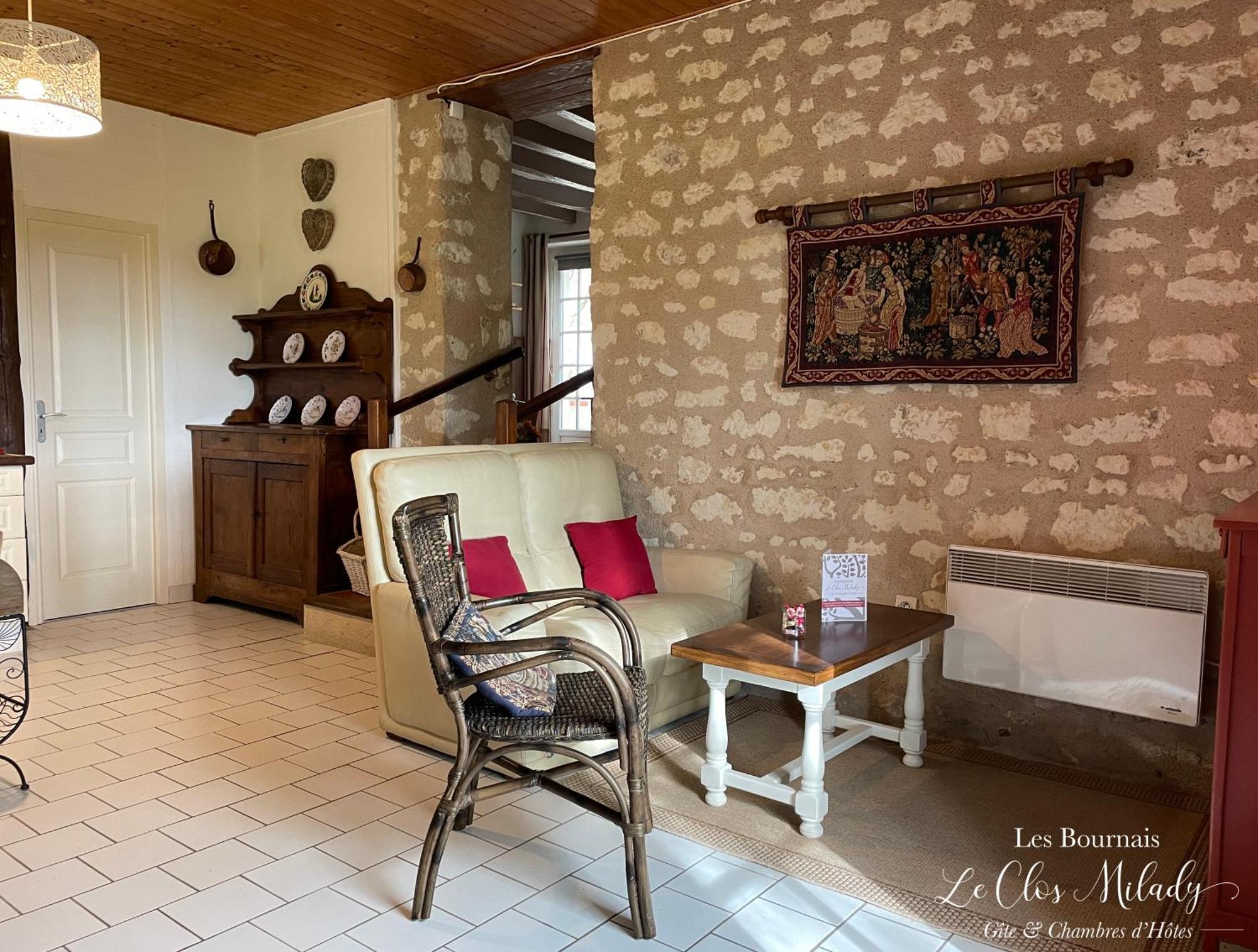 Chambres D'Hotes Les Bournais - Le Clos Milady L'Ile-Bouchard Luaran gambar