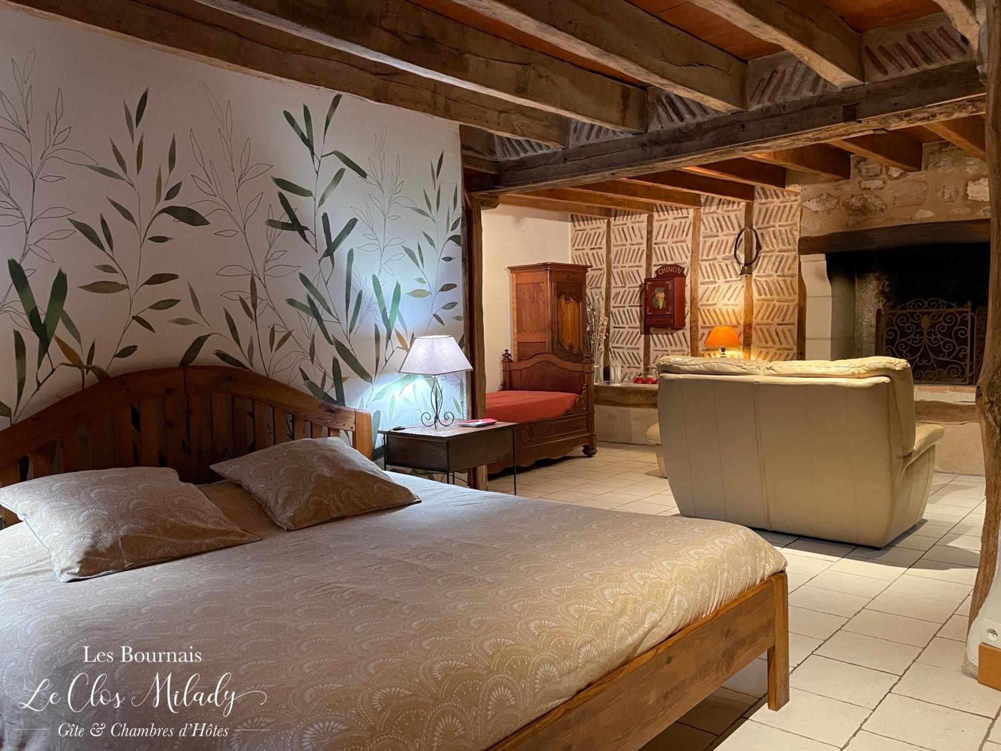 Chambres D'Hotes Les Bournais - Le Clos Milady L'Ile-Bouchard Luaran gambar